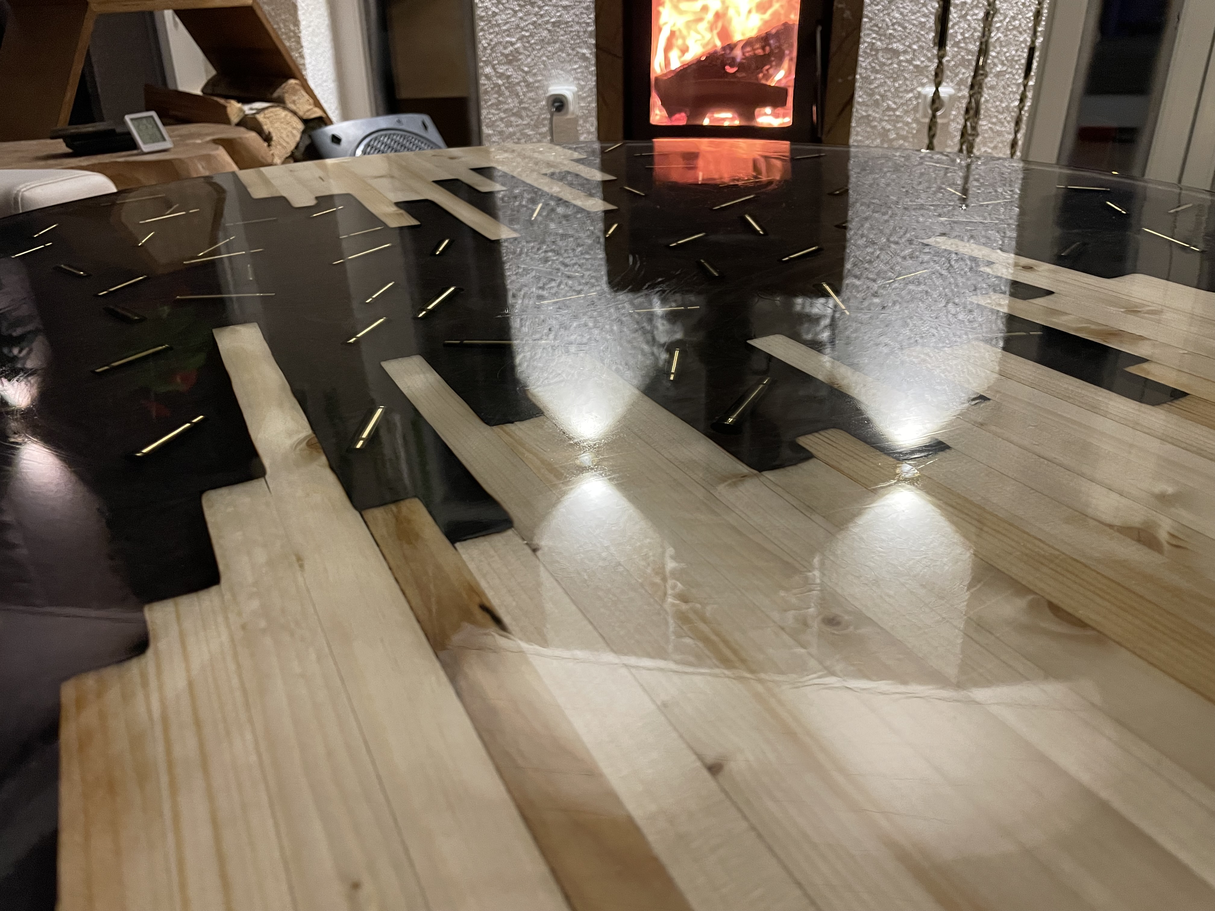 Runder Bullet-Tisch für eine gemütliche Umgebung